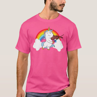 Unicorn Chord Music Band Artiest Bow Rainbow Fanta T-shirt