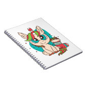 Unicorn Christmas Notitieboek (Rechterzijde)
