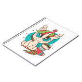 Unicorn Christmas Notitieboek (Linkerzijde)