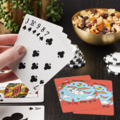 Unicorn Christmas Pokerkaarten (Insitu)