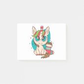 Unicorn Christmas Post-it® Notes (Voorkant)