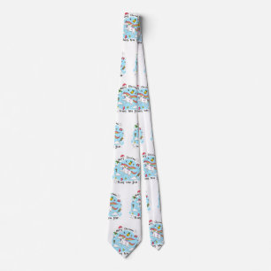 Unicorn Christmas Stropdas