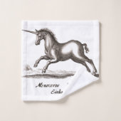 Unicorn Classic Running Magic Woodland Creature Bad Handdoek (Wasdoekje)