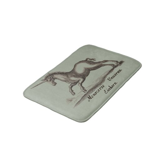 Unicorn Classic Running Magic Woodland Creature Badmat (Gekanteld)