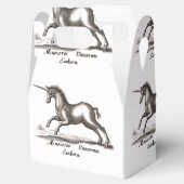 Unicorn Classic Running Magic Woodland Creature Bedankdoosjes (Geopend)