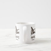 Unicorn Classic Running Magic Woodland Creature Espresso Kop (Achterkant)