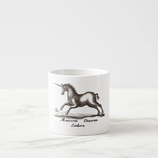 Unicorn Classic Running Magic Woodland Creature Espresso Kop (Voorkant)