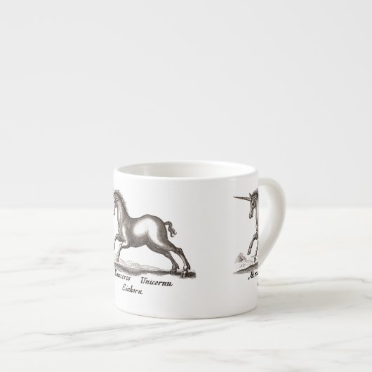 Unicorn Classic Running Magic Woodland Creature Espresso Kop (Voorkant rechts)