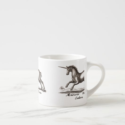 Unicorn Classic Running Magic Woodland Creature Espresso Kop (Rechts)