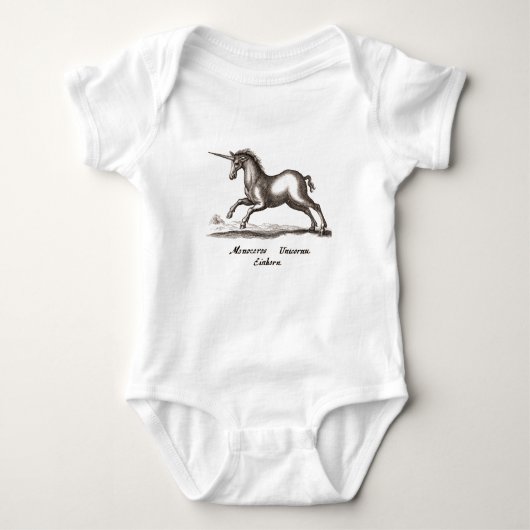 Unicorn Classic Running Magic Woodland Creature Romper (Voorkant)