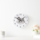 Unicorn Classic Running Magic Woodland Creature Ronde Klok (Huis)