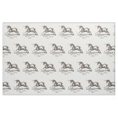 Unicorn Classic Running Magic Woodland Creature Stof (Fat Quarter)