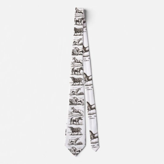 Unicorn Classic Running Magic Woodland Creature Stropdas (Voorkant)