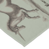 Unicorn Classic Running Magic Woodland Creature Tafelkleed (Gekanteld)