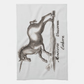 Unicorn Classic Running Magic Woodland Creature Theedoek (Verticaal)