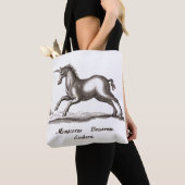 Unicorn Classic Running Magic Woodland Creature Tote Bag (Dichtbij)
