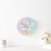 Unicorn Clock Ronde Klok (Huis)