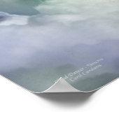 Unicorn Cloud Dancer Fine Art Poster/Afdruk Poster (Hoek)