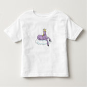 Unicorn Cloud Kinder Shirts (Voorkant)