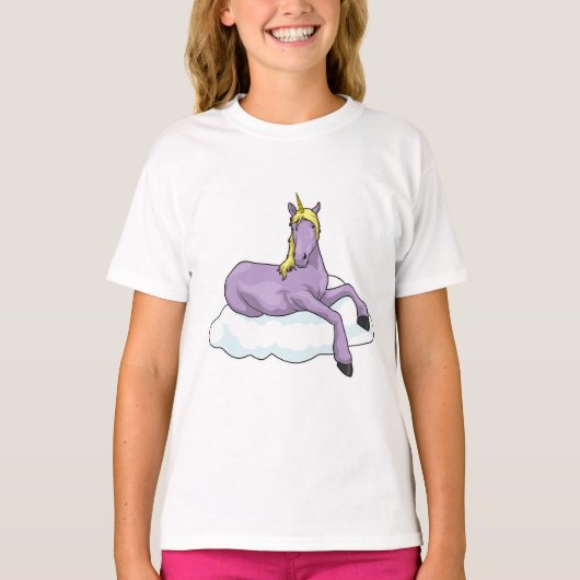 Unicorn Cloud T-shirt (Voorkant)