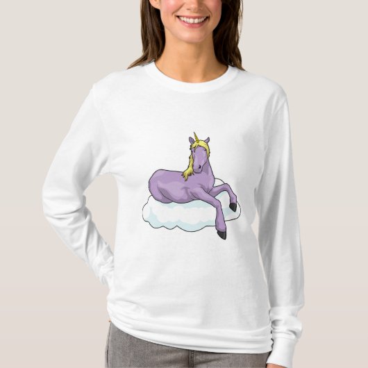 Unicorn Cloud T-shirt (Voorkant)