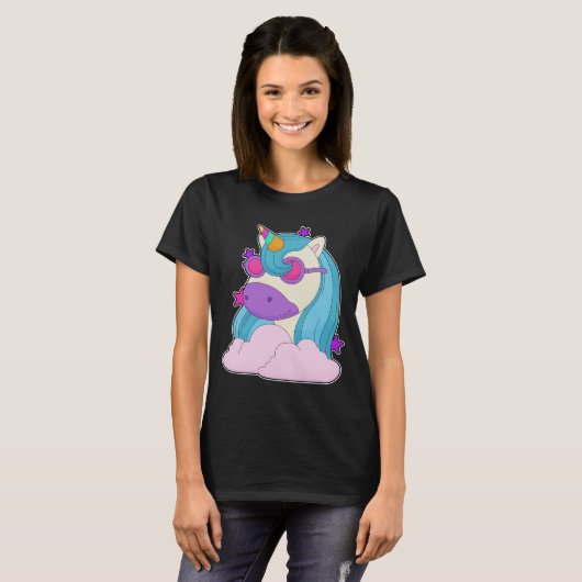 Unicorn Clouds T-shirt (Voorkant volledig)