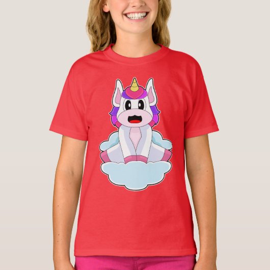 Unicorn Clouds T-shirt (Voorkant)