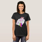 Unicorn Clouds T-shirt (Voorkant volledig)