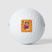 Unicorn Clown Golfballen (Voorkant)