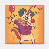 Unicorn Clown Magneet (Voorkant)