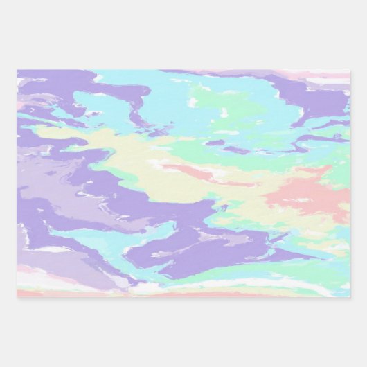 Unicorn Colors Inpakpapier Vel (Voorkant 3)