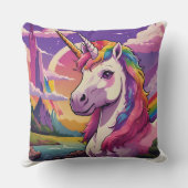 Unicorn Colors Sierkussen (Achterkant)