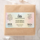 Unicorn Colour Face Serum Label (Insitu)