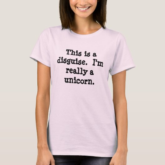 Unicorn Costume T-shirt (Voorkant)