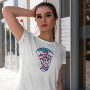 Unicorn Creature Paragliding T-shirt