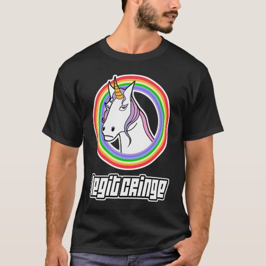 Unicorn Cringe T-shirt (Voorkant)