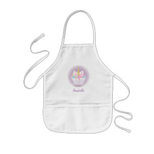 Unicorn Cupcake   Apron van Kind Kinder Schort