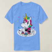 Unicorn Cupcake Baker I Funny Cake Baking T-shirt (Design voorkant)