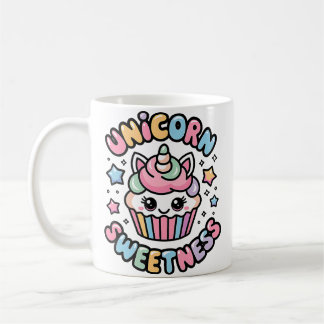 Unicorn Cupcake Sweetness Magical Treats Lover Koffiemok