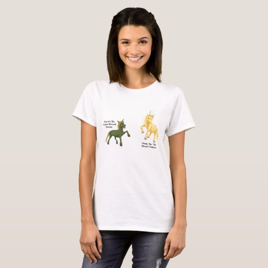 Unicorn Cuprum en Timam T-shirt (Voorkant volledig)