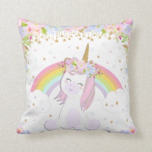 Unicorn Cushion Birthday kerstcadeau Neursery Kussen