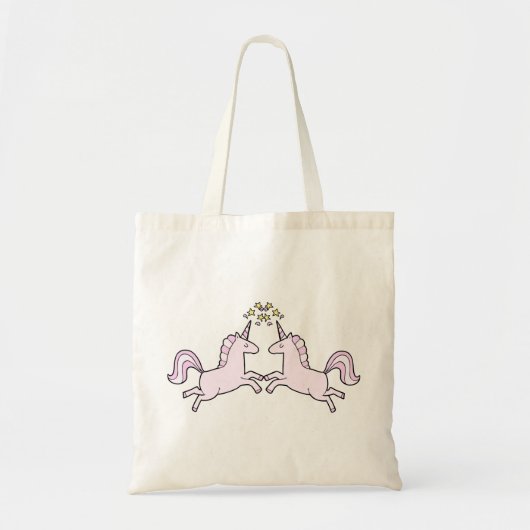 Unicorn Cute Baby Design Canvas tassen (Voorkant)