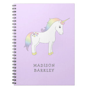 Unicorn Cute Kinder Pastel Notitieboek