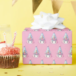 Unicorn Cute Magical Birthday Cadeaupapier