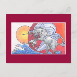 Unicorn Cycle — Zomer ©1999 Briefkaart