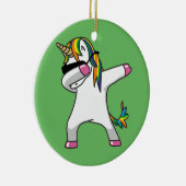 Unicorn Dab Ornament (Rechts)
