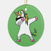 Unicorn Dab Ornament (Links)