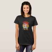 Unicorn Dabbing Bday Retro I'm 53 Years Old Birthd T-shirt (Voorkant volledig)