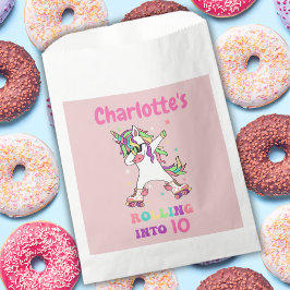 Unicorn Dabbing Roller Skateday Bedankzakje