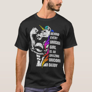 Unicorn Dad Dadacorn Dadicorn Daddycorn Inspiratio T-shirt